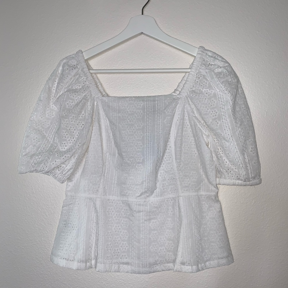 Eyelet Top